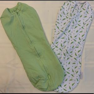 Two Peas in a Pod Swaddles